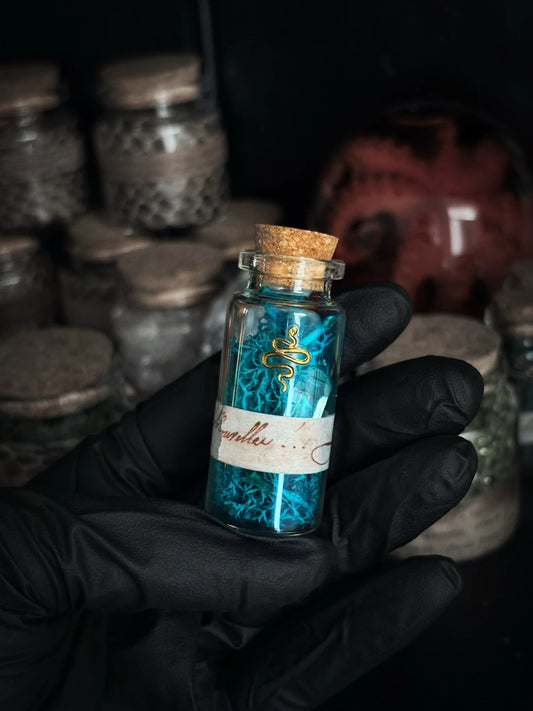 Blue Crystal Trinket Jar