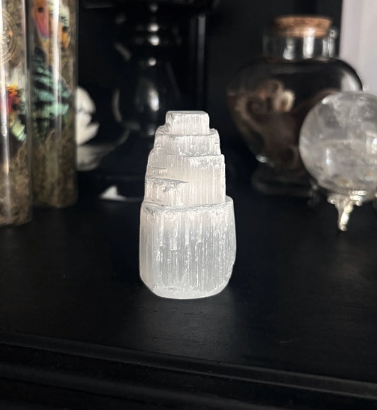 Selenite Tower Small
