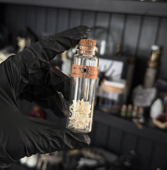 Snake Vertebrae Jar (Gothic Black)